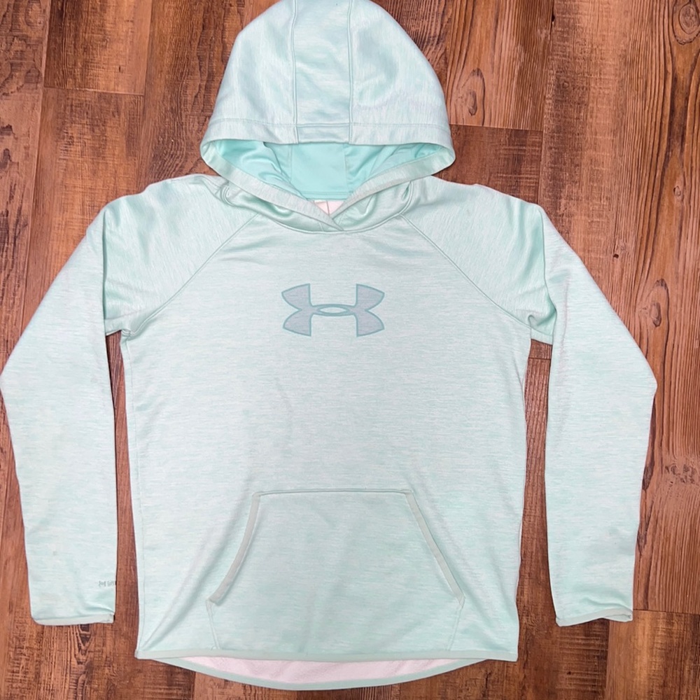 Mint green Womens Small Under Armour hoodie